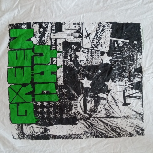 Green Day 21st century breakdown white extra large t-shirt - Picture 2 of 2